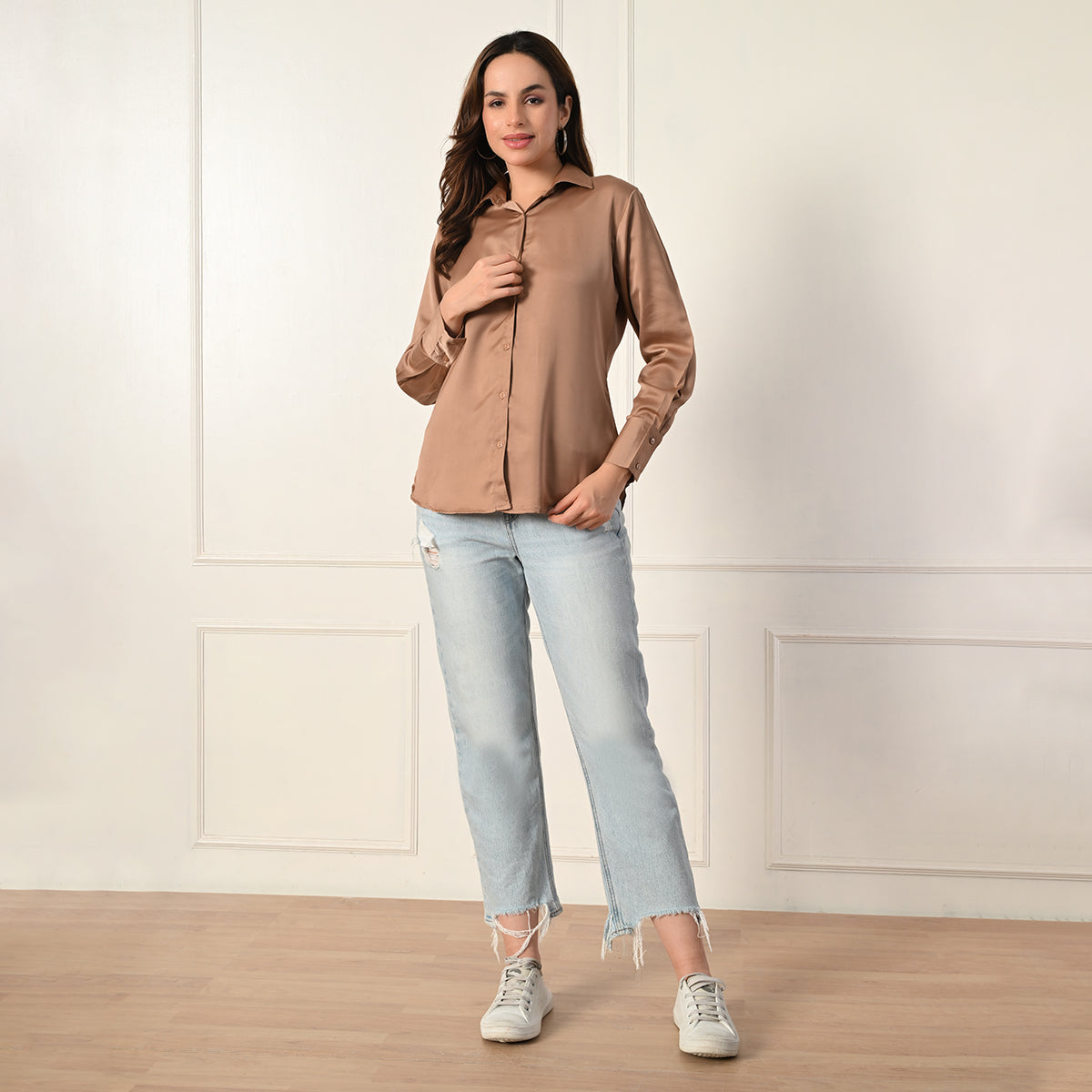 Elsa Satin Shirt