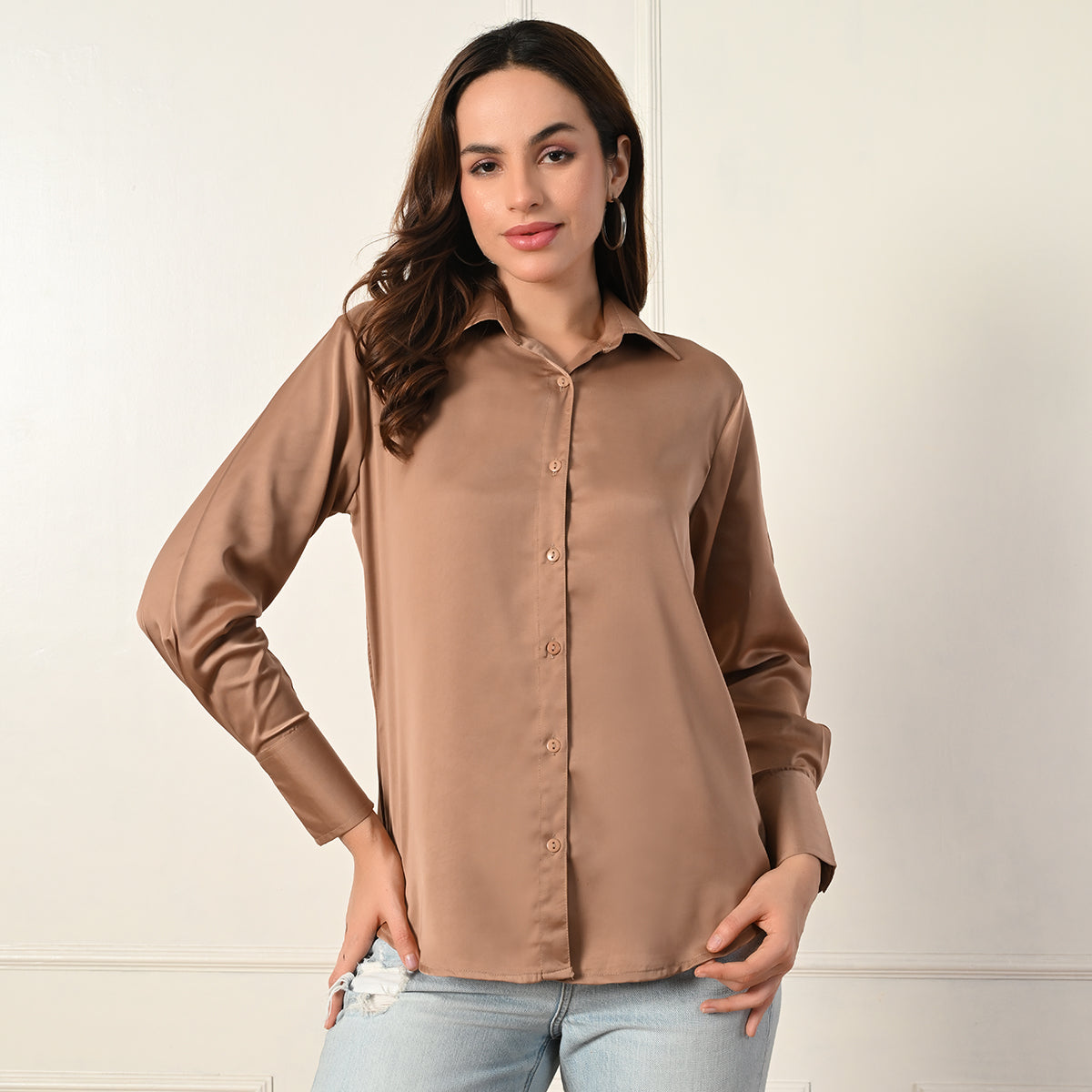 Elsa Satin Shirt