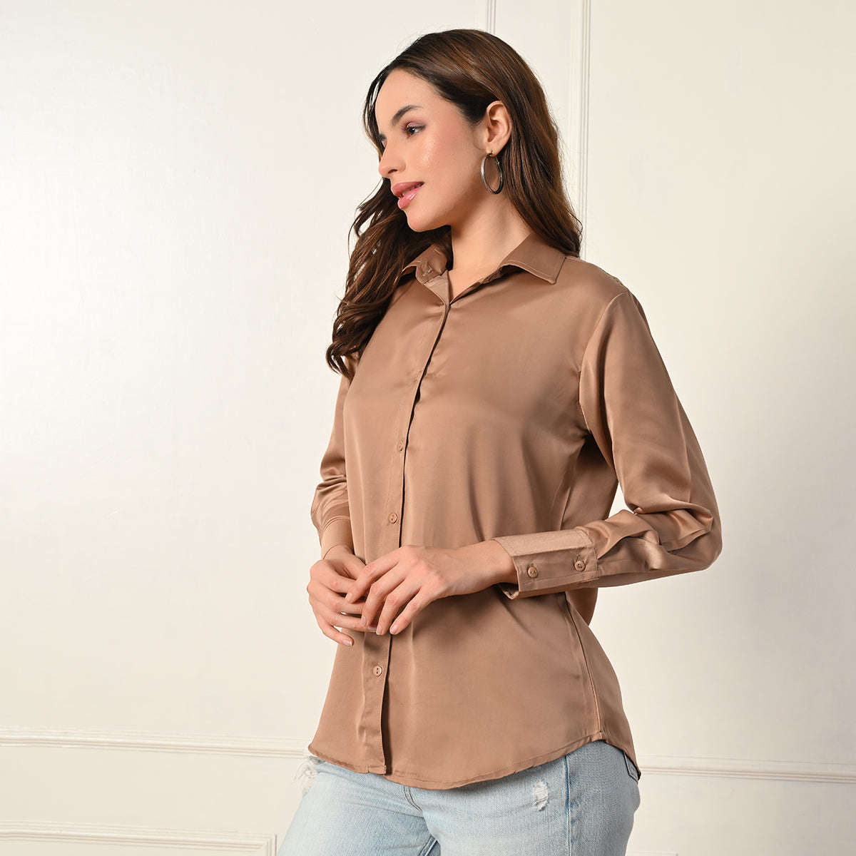 Elsa Satin Shirt