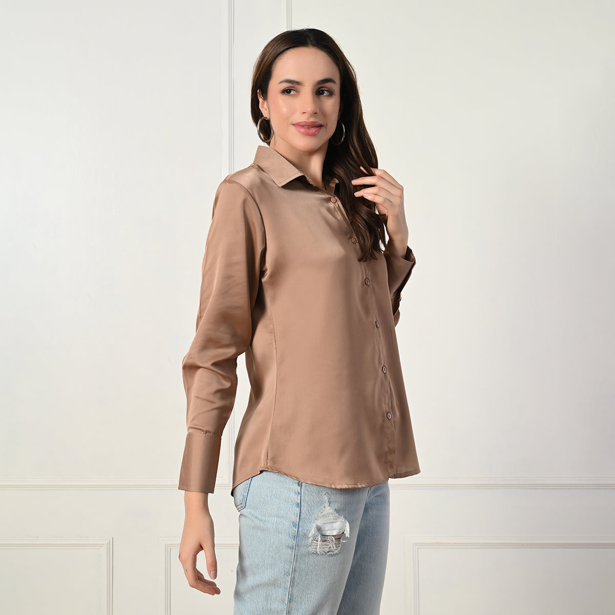 Elsa Satin Shirt