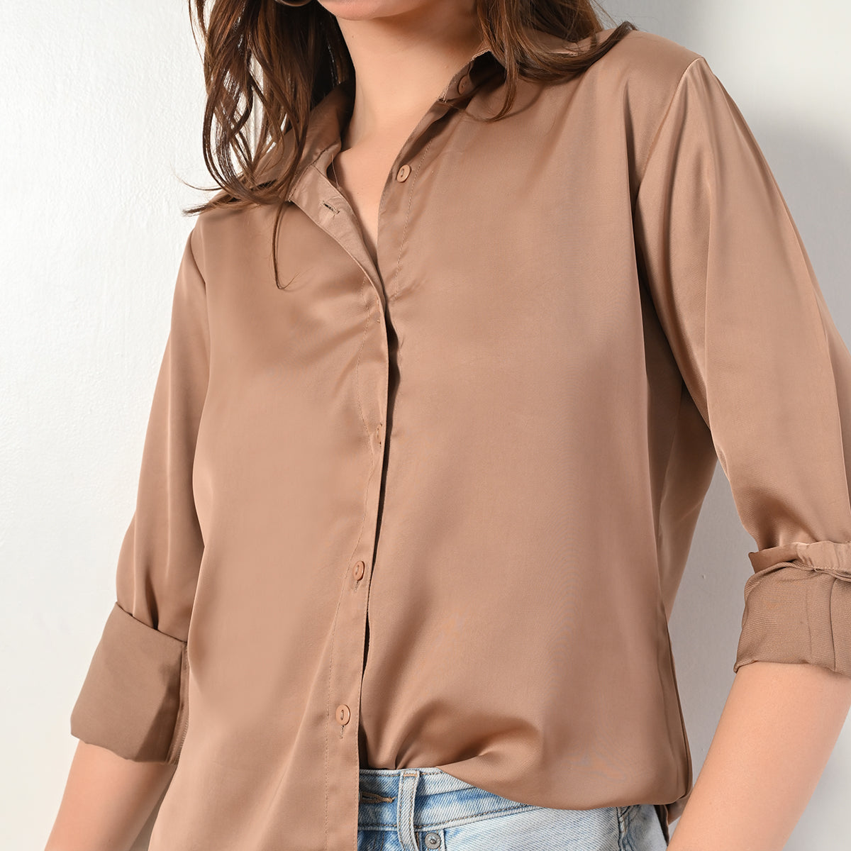 Elsa Satin Shirt
