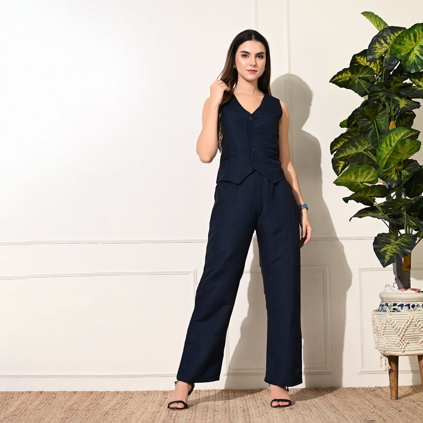 Mavi Linen Co-ord
