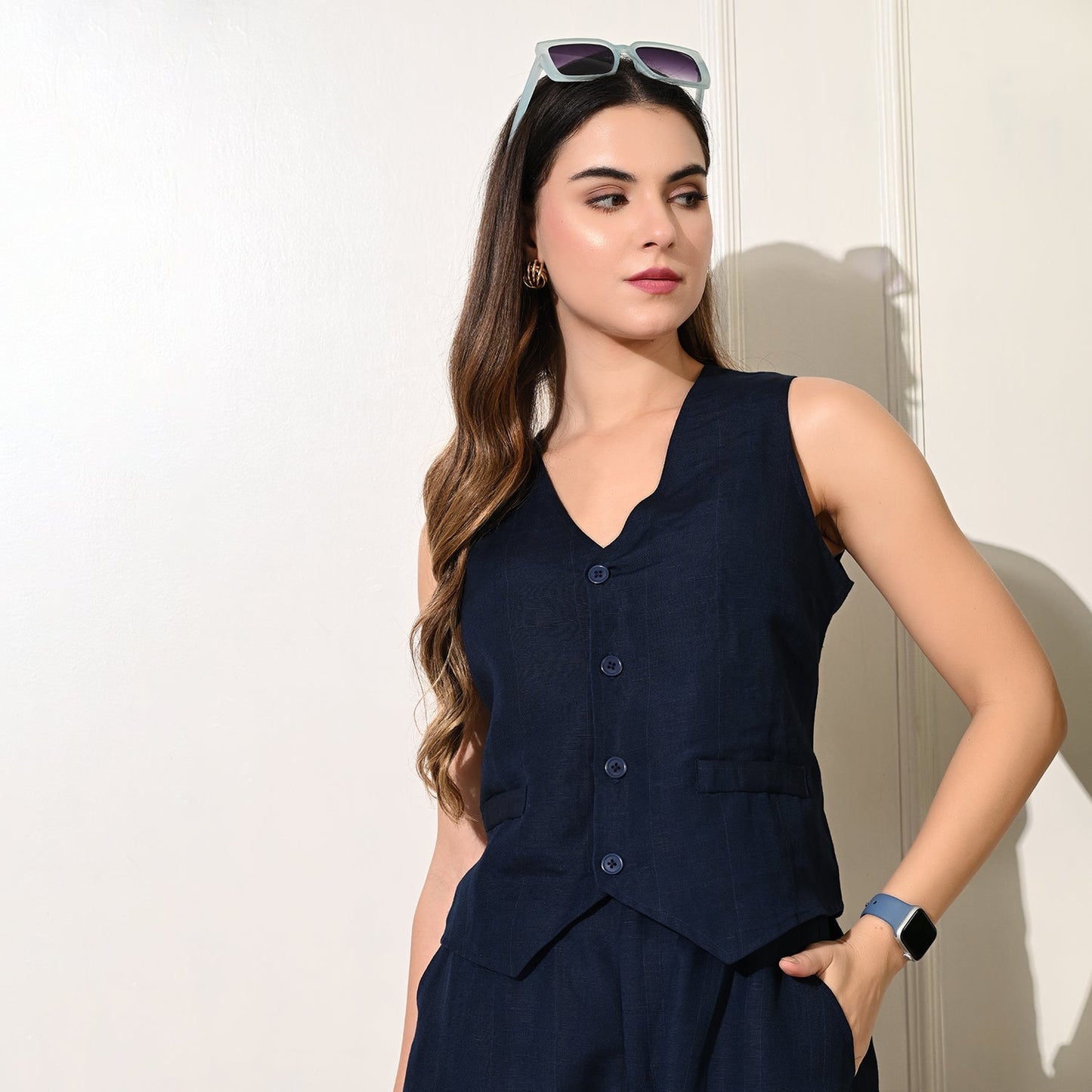 Mavi Linen Co-ord