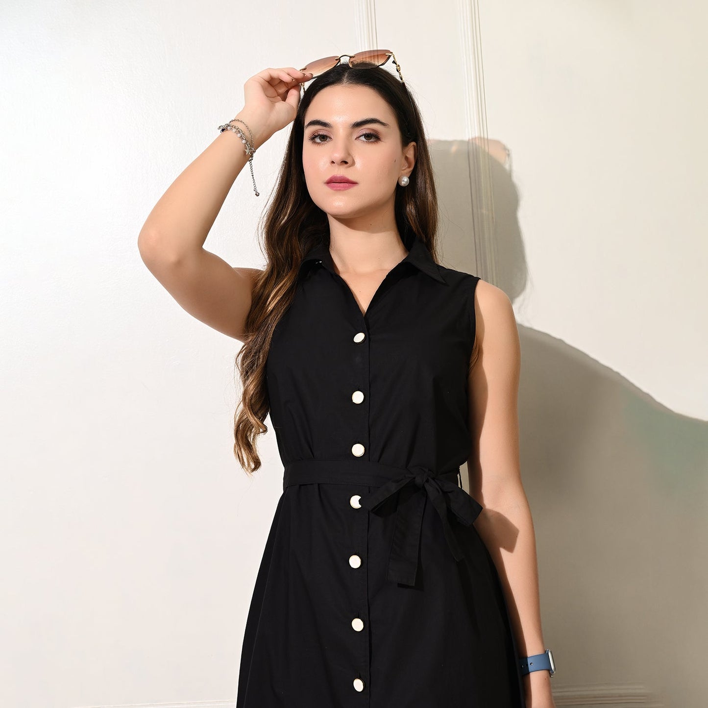 Noir Midi Dress