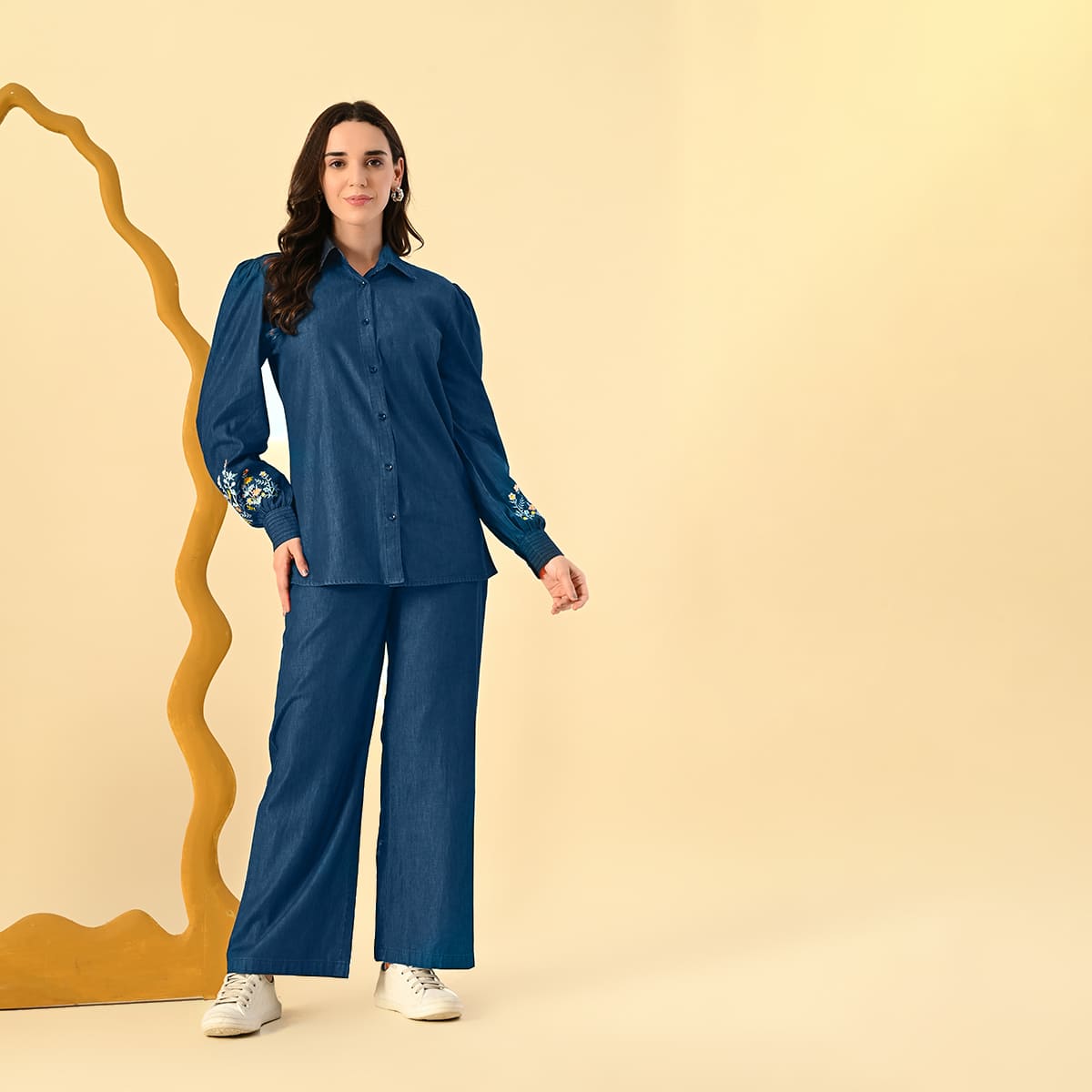 Coilin Denim Co-ord