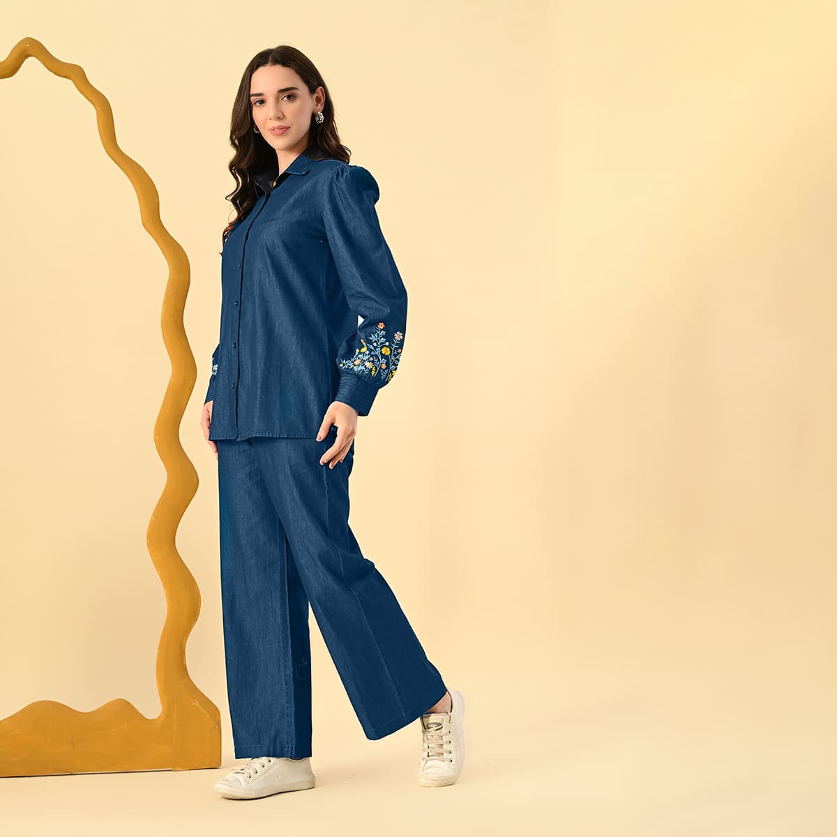 Coilin Denim Co-ord