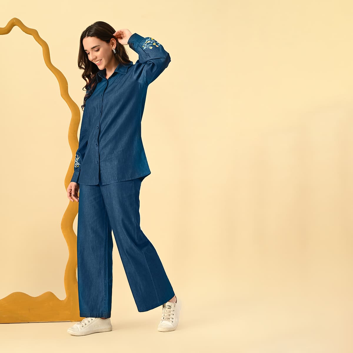 Coilin Denim Co-ord