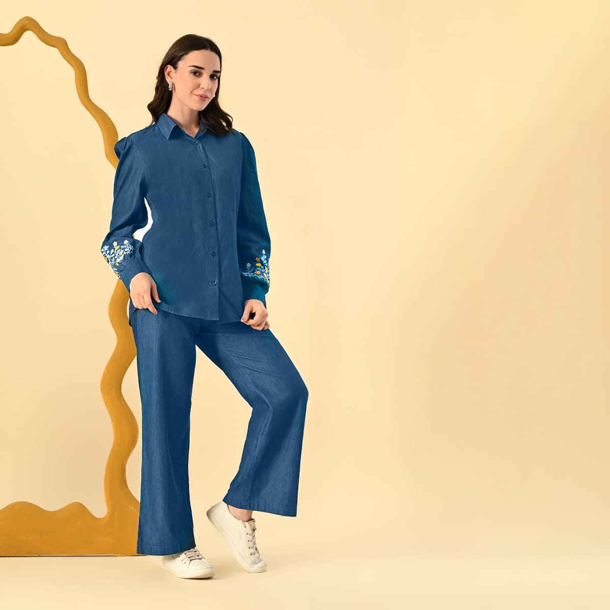 Coilin Denim Co-ord
