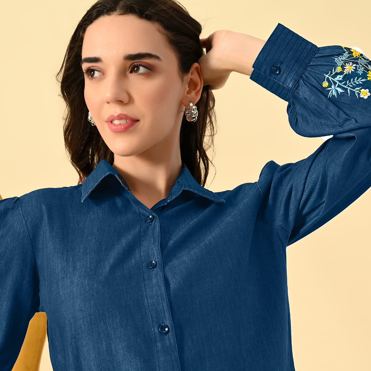 Coilin Denim Co-ord