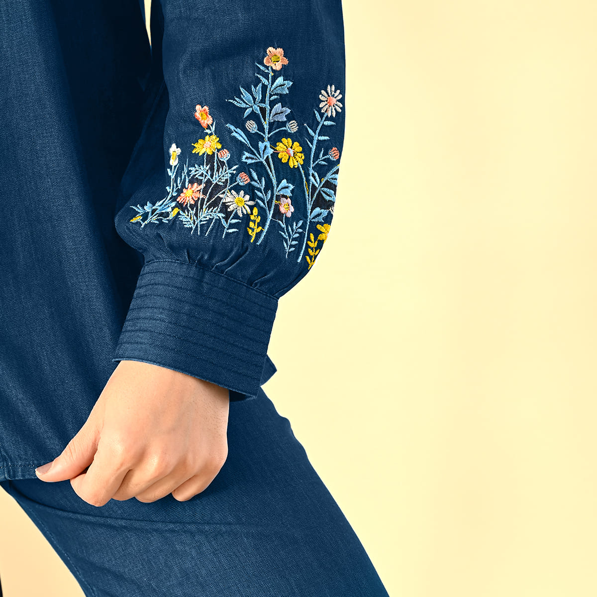 Coilin Denim Co-ord