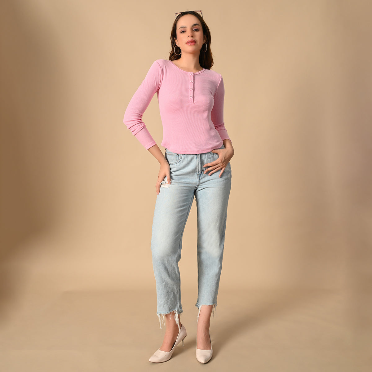 Rozy Pink Top