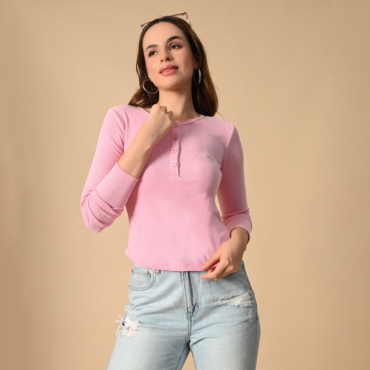 Rozy Pink Top
