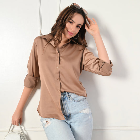 Elsa Satin Shirt